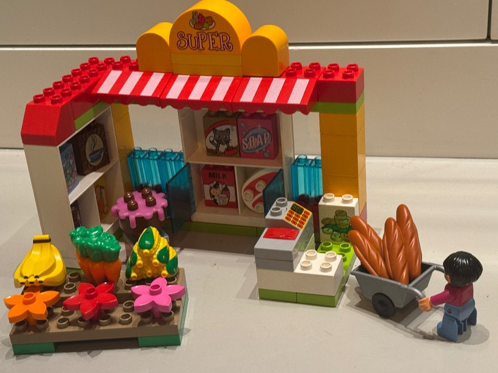 Lego Duplo winkeltje, Kinderen en Baby's, Compleet, Ophalen of Verzenden, Duplo, Complete set