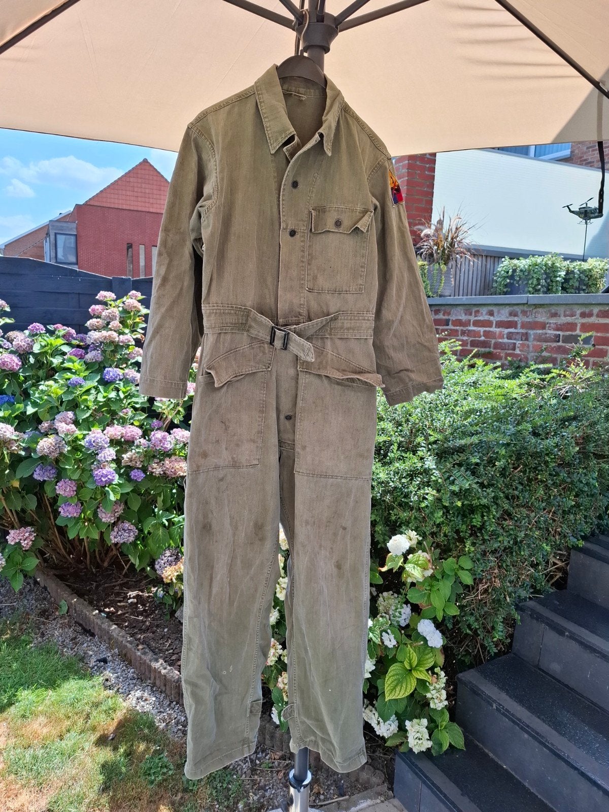 ww2 us army hbt., Ophalen of Verzenden, Landmacht, Amerika, Kleding of Schoenen
