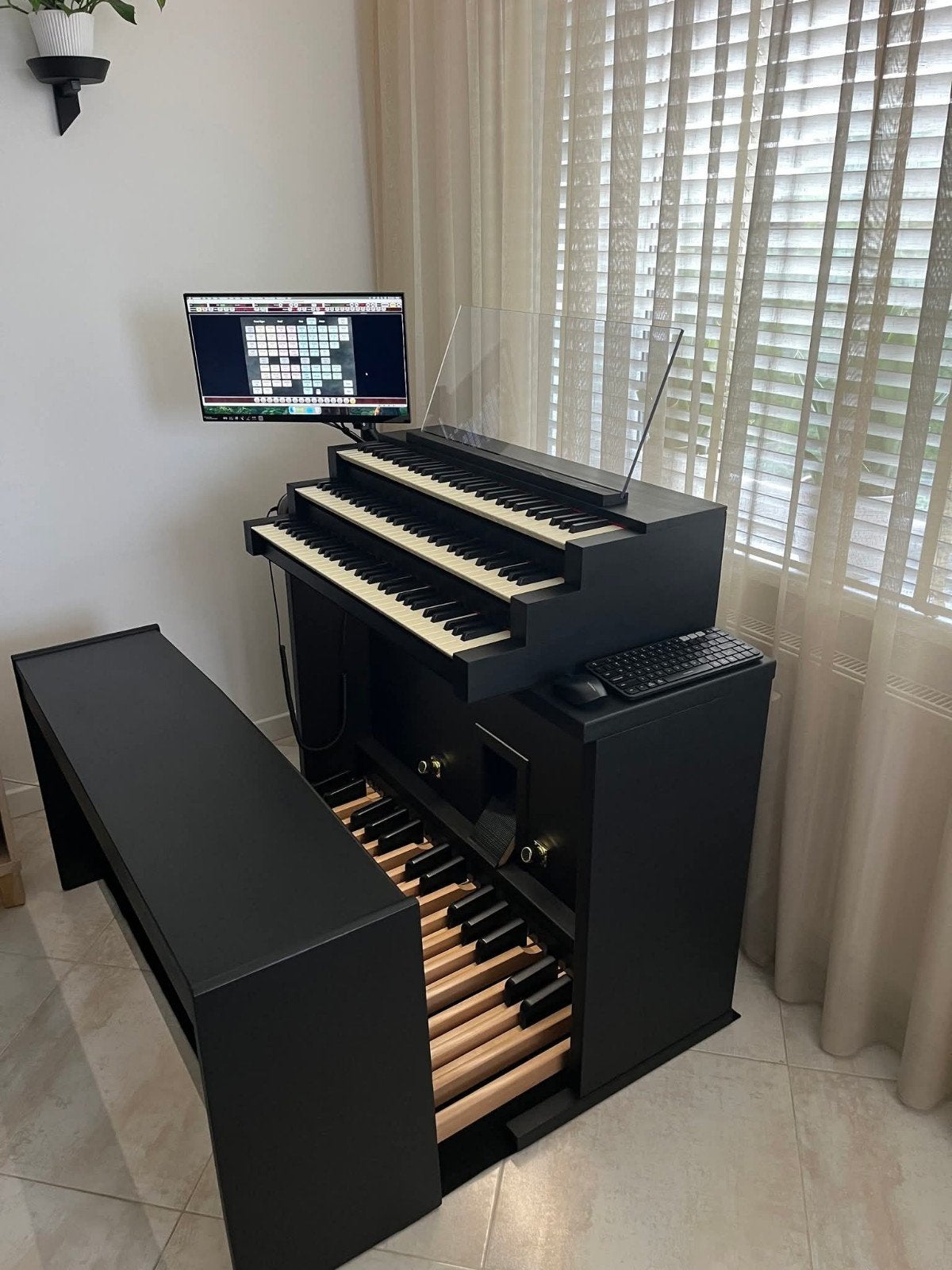 Hauptwerk orgel 3-klaviers - Compacte MIDI-console, Muziek en Instrumenten, Ophalen, 3 klavieren, Orgel