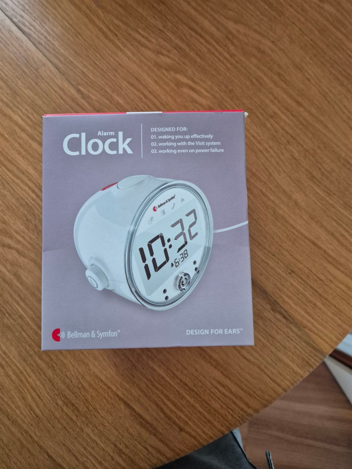 bellman & symfon alarm klok met trilfunctie, Ophalen, Zo goed als nieuw, Digitaal