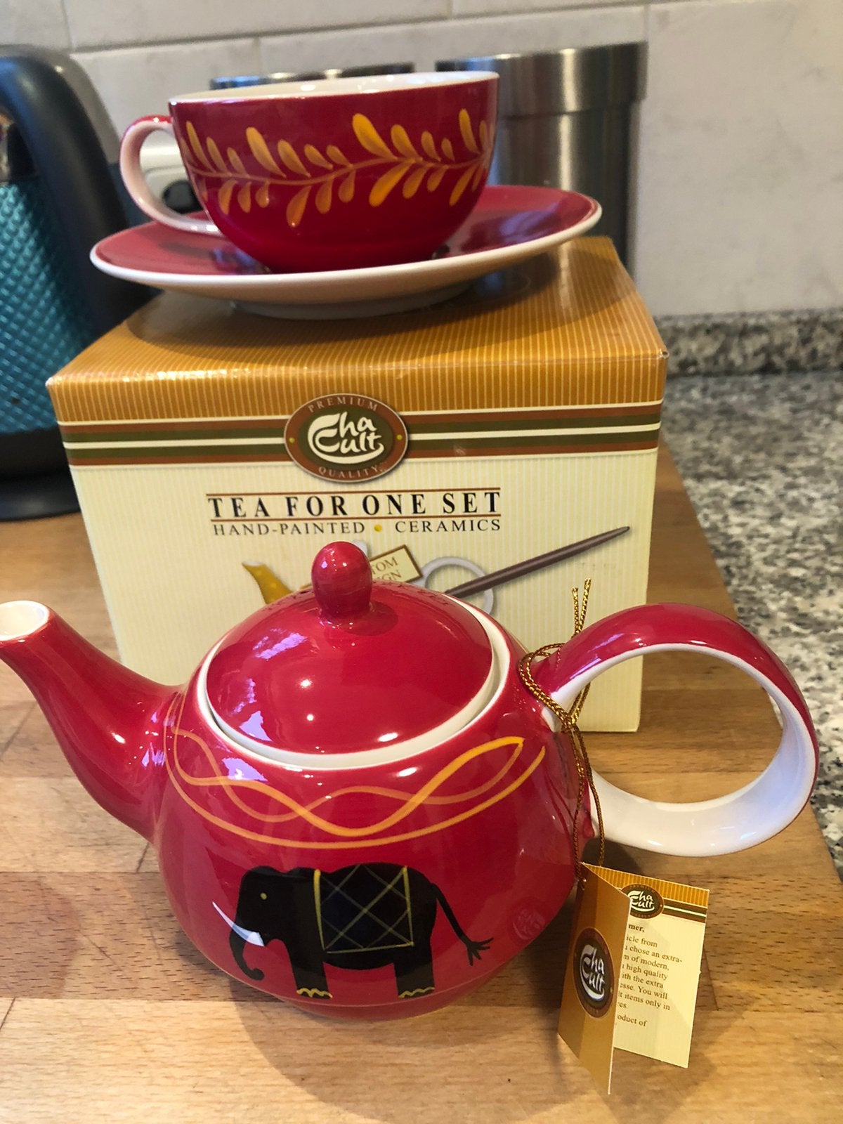 Thee setje Chacult Tea for One NIEUW in doos, Aziatisch, Overige merken, Nieuw, Ophalen of Verzenden