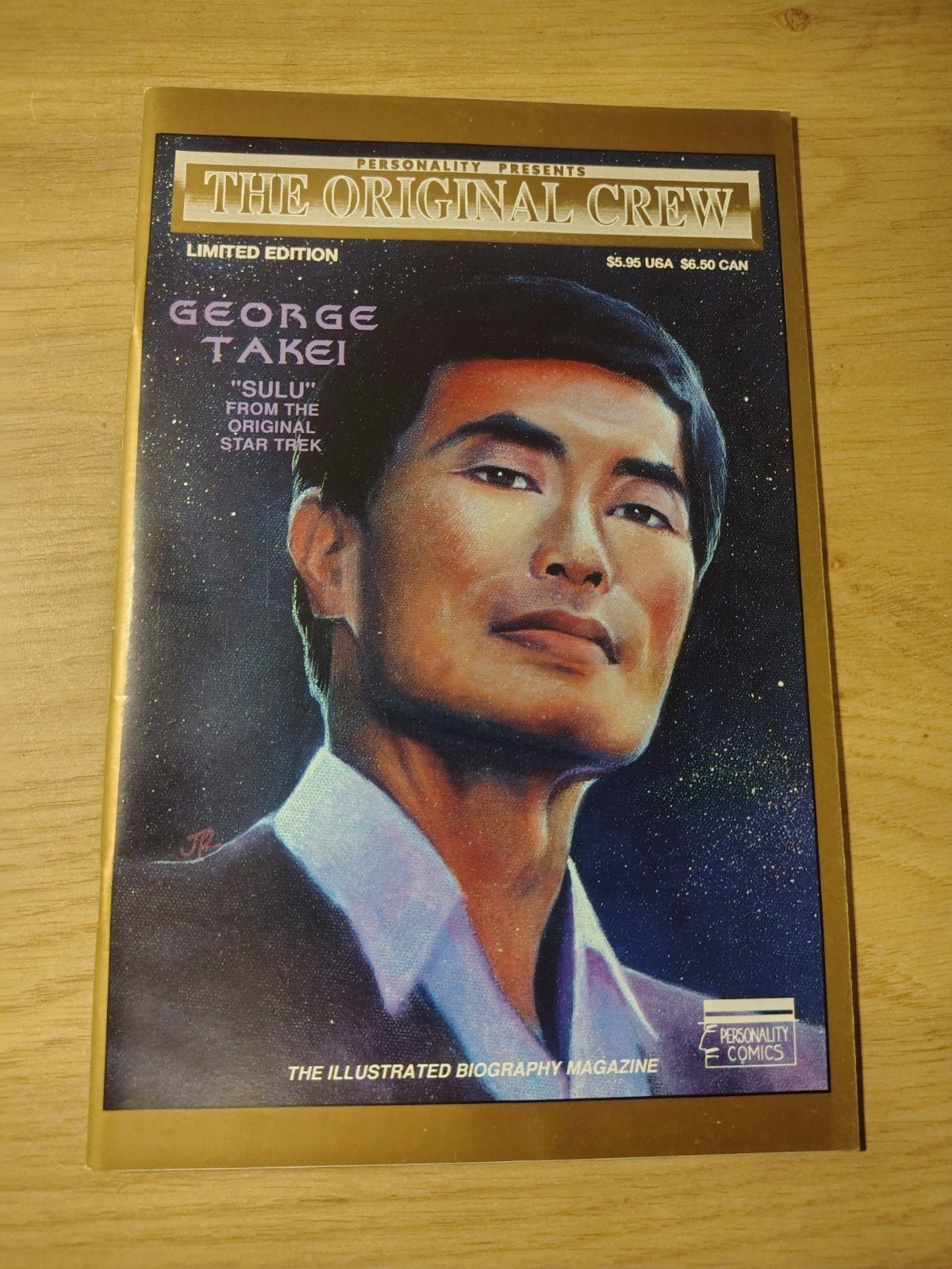 The Original Crew George Takei "SULU" Trading Card edition, Boeken, Eén comic, Ophalen of Verzenden, Zo goed als nieuw, Amerika