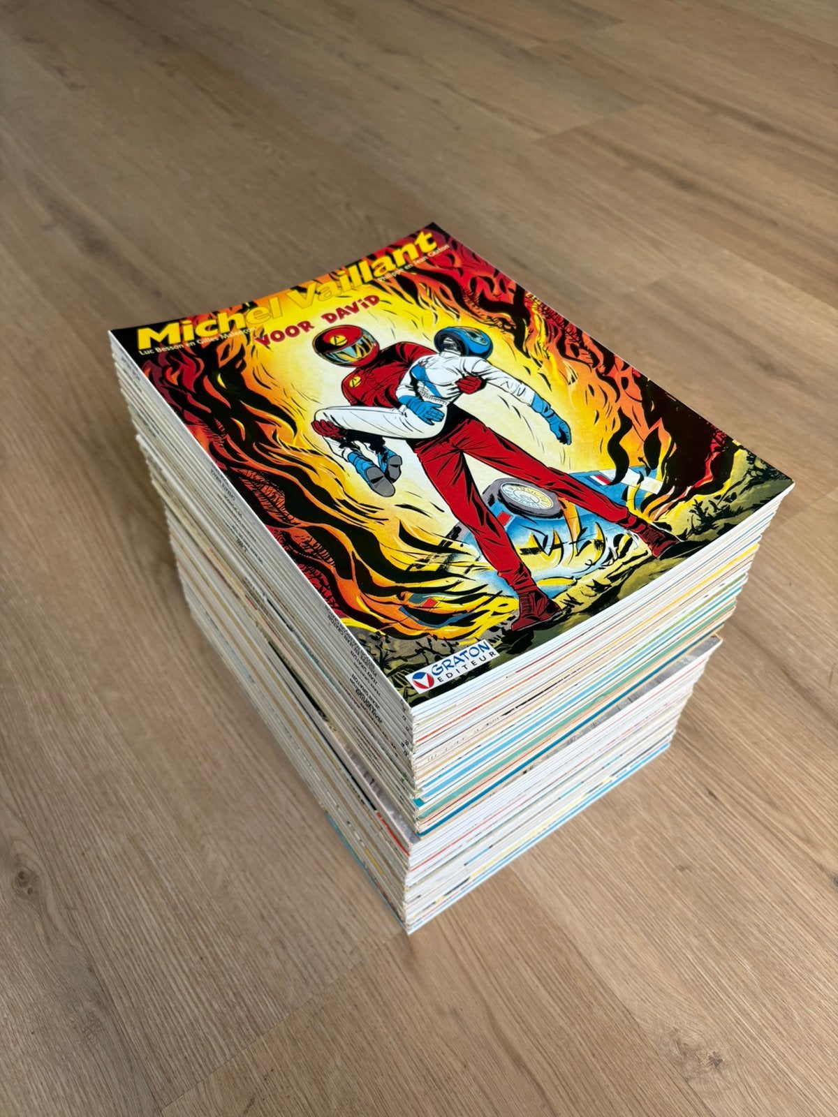 Michel Vaillant collectie (66x), Meerdere stripboeken, Ophalen of Verzenden, Gelezen