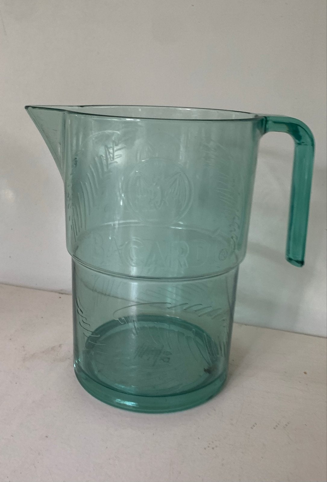 Bacardi Schenkkan - Groen Plastic man cave, Kunststof, Ophalen of Verzenden, Zo goed als nieuw, Overige merken