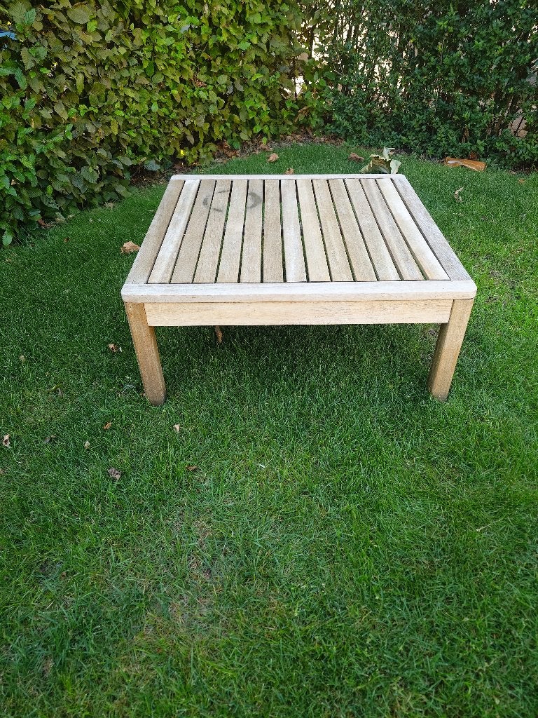 Tuintafeltje, Ophalen, Vierkant