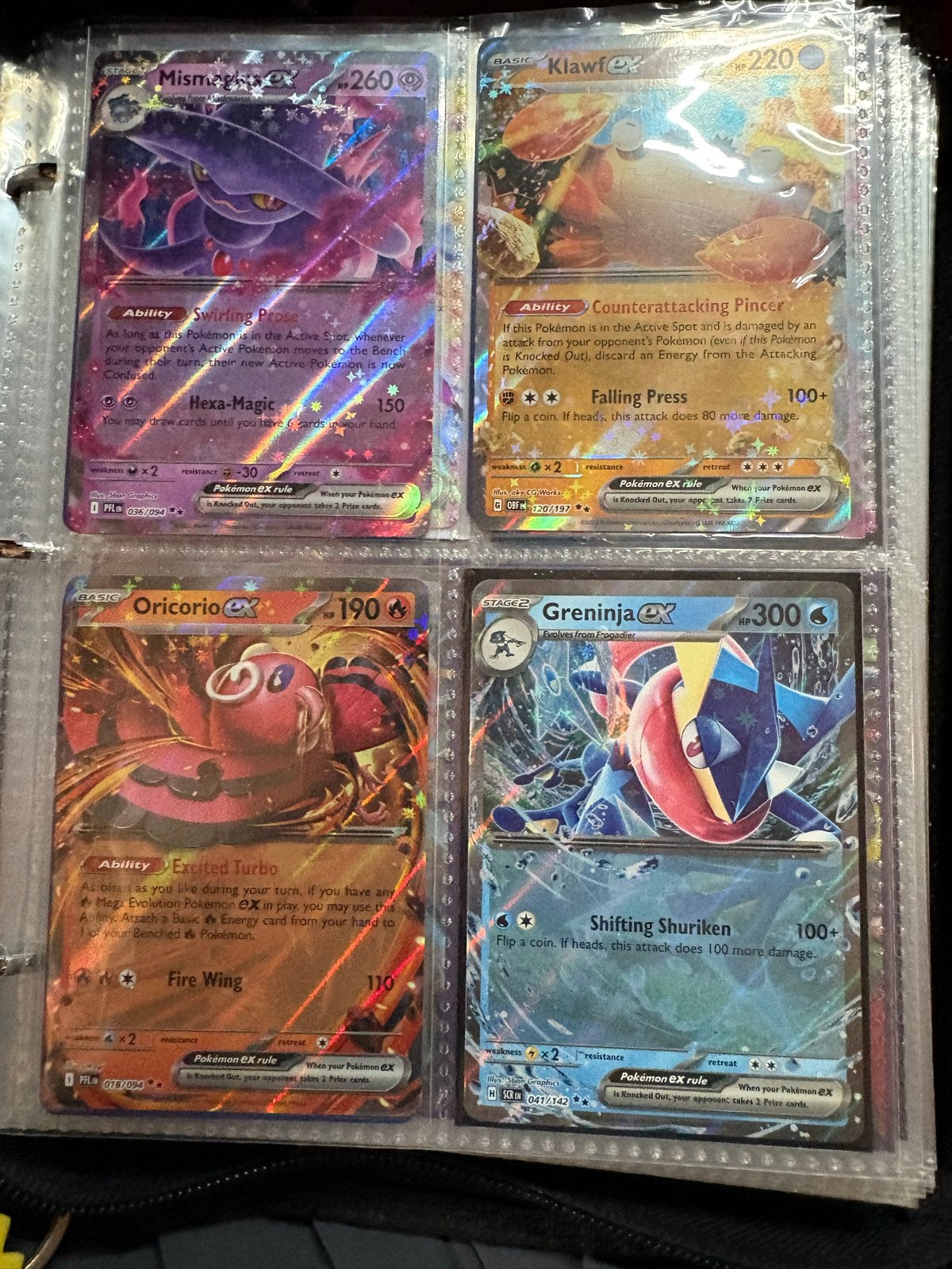 Pokémon Kaarten Collectie - Diverse EX, GX en Holo Kaarten, Ophalen of Verzenden, Gebruikt, Meerdere kaarten, Foil