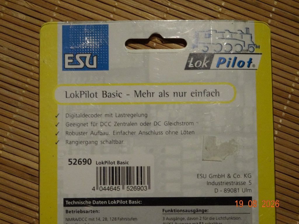 ESU LokPilot 52690 decoder, Gelijkstroom, Overige typen, Nieuw, Ophalen