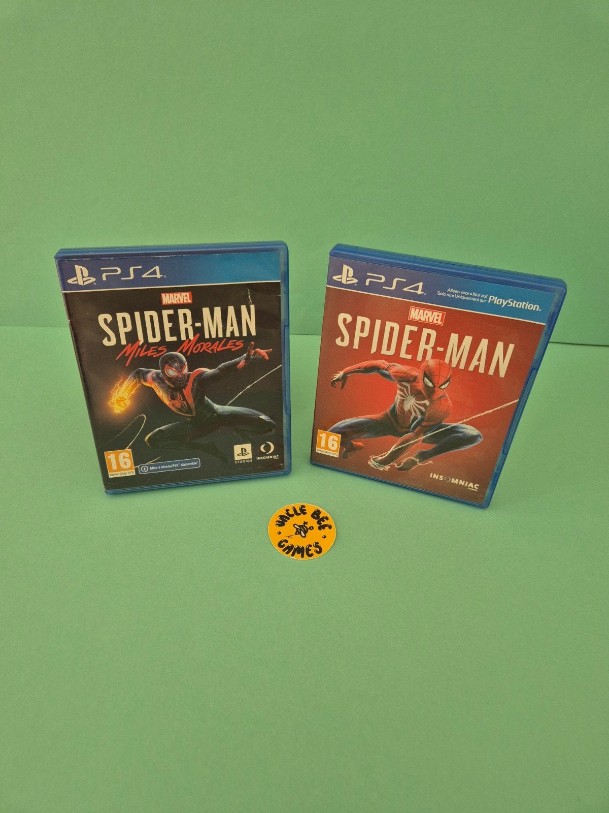 Spiderman Miles Morales + Spiderman, Met games, Verzenden, Support@playstation.com, Met 1 controller