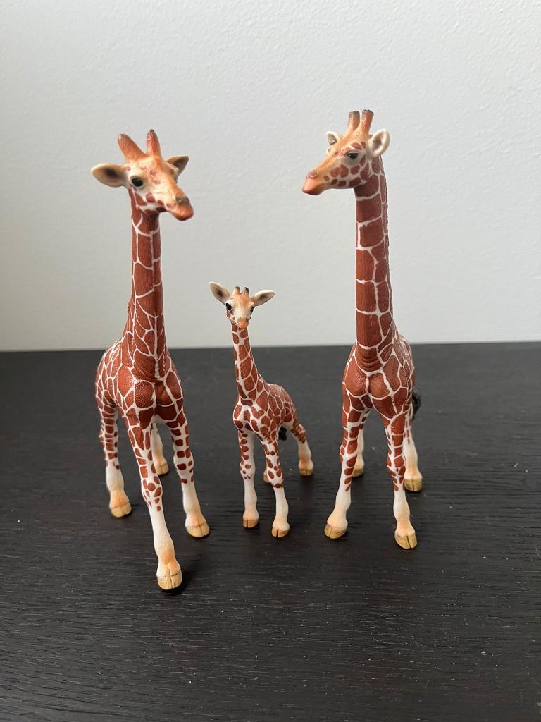 Schleich wildlife giraffen familie, Verzamelen, Speelgoed, Ophalen, Zo goed als nieuw