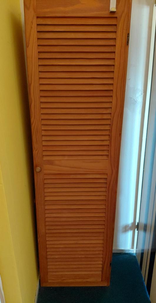 Grenenhout kast, Huis en Inrichting, Kasten | Kledingkasten, Ophalen, Gebruikt, 50 tot 100 cm, Grenenhout