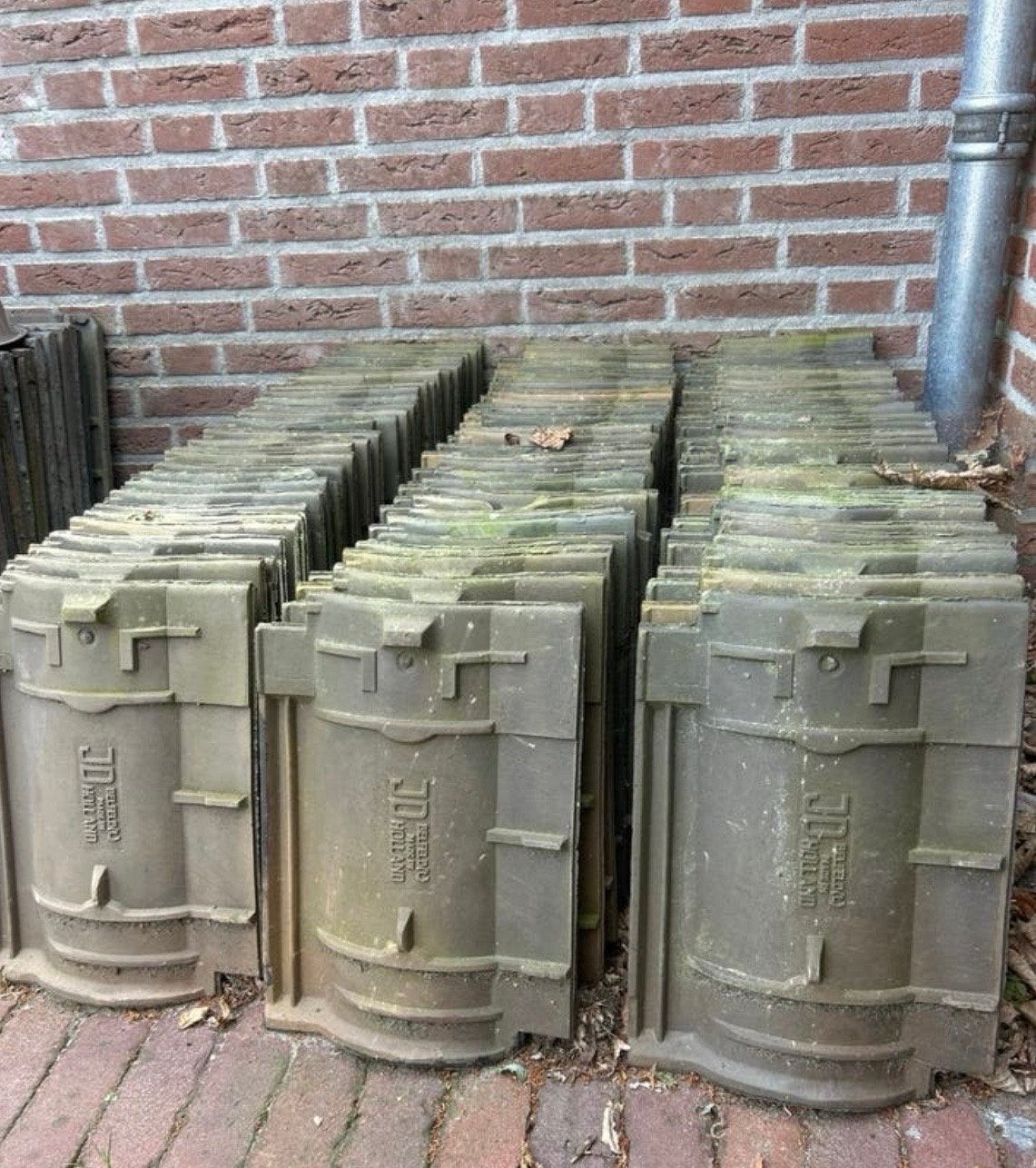 Dakpannen JD Belfeld (L) Made in Holland - Ruim 95 stuks, Ophalen, Gebruikt, Steen of Klei, 15 m² of meer