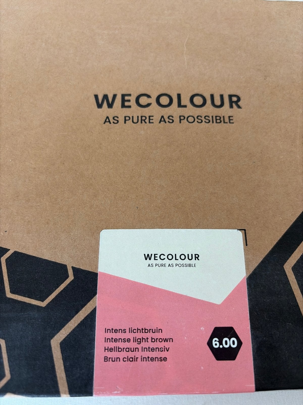 Wecolour Haarverf - Intens Lichtbruin 6.00, Sieraden, Tassen en Uiterlijk, Uiterlijk | Haarverzorging, Ophalen of Verzenden, Nieuw