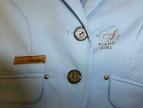 Baker Bridge licht blauw blazer jasje goud 98-104 nr 26417, Baker Bridge, Meisje, ., Ophalen of Verzenden