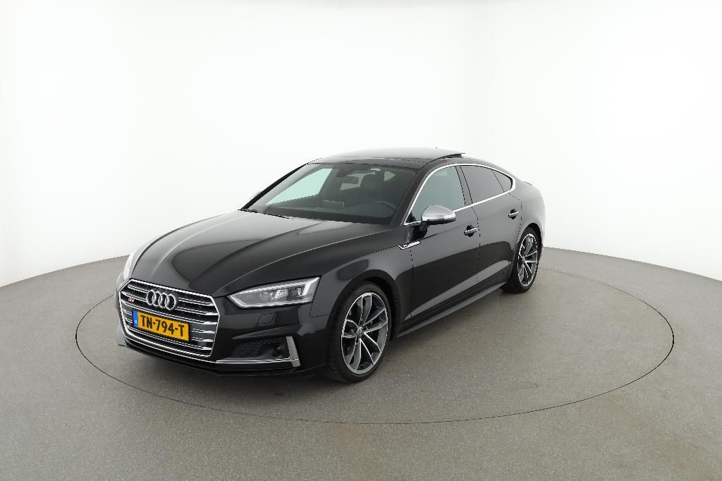 Audi S5 | 3.0 V6 Quattro | Vol opties | Dealer onderhouden, Auto's, Audi, 2995 cc, Zwart, Leder, Vierwielaandrijving