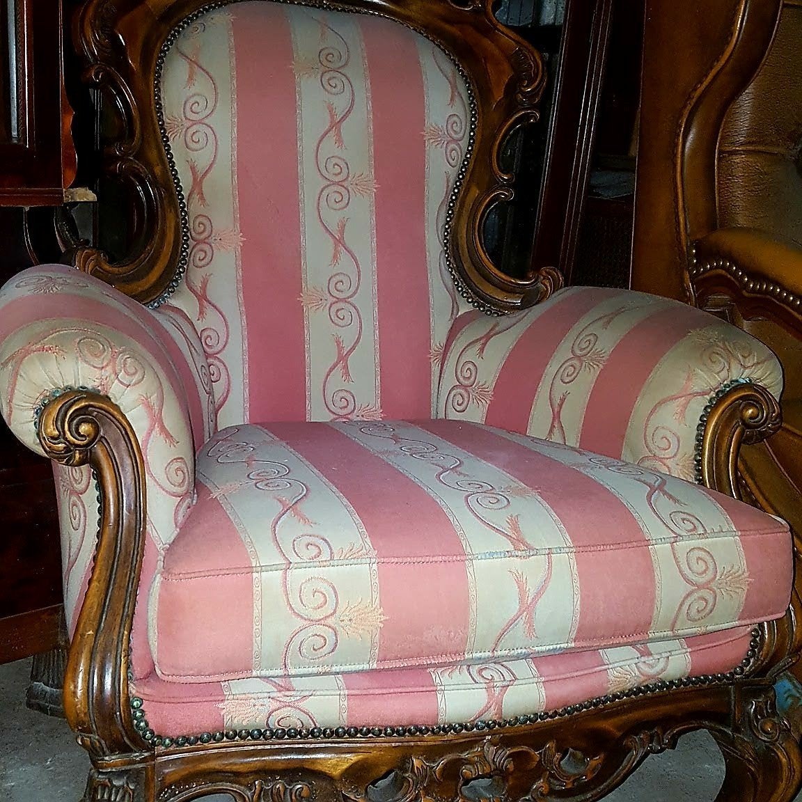 Barok fauteuils, Ophalen