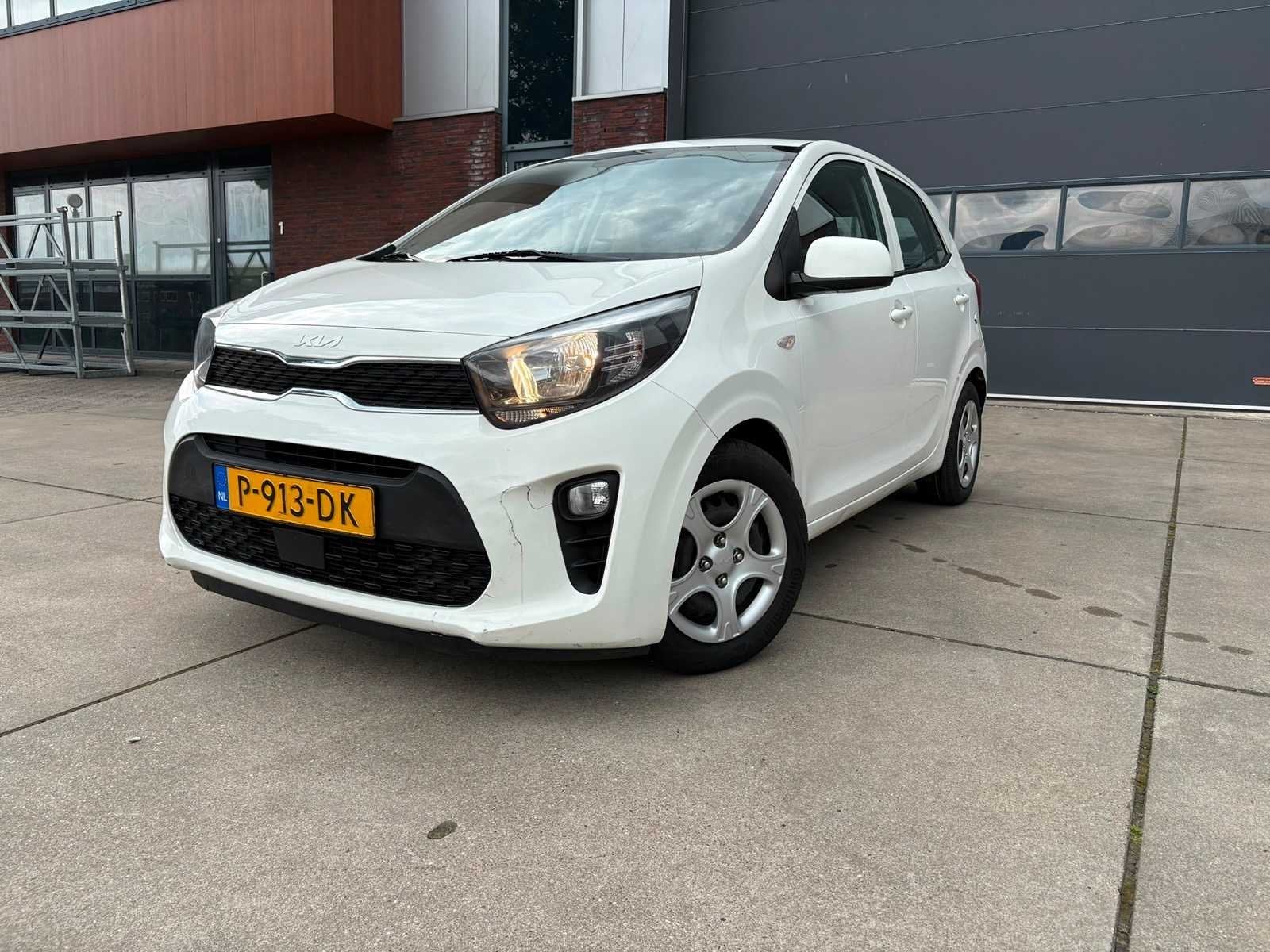 Kia - Picanto - 1.0 DPi ComfortLine - Car - 2022, Gebruikt, Overige carrosserieën, 4 stoelen, Wit