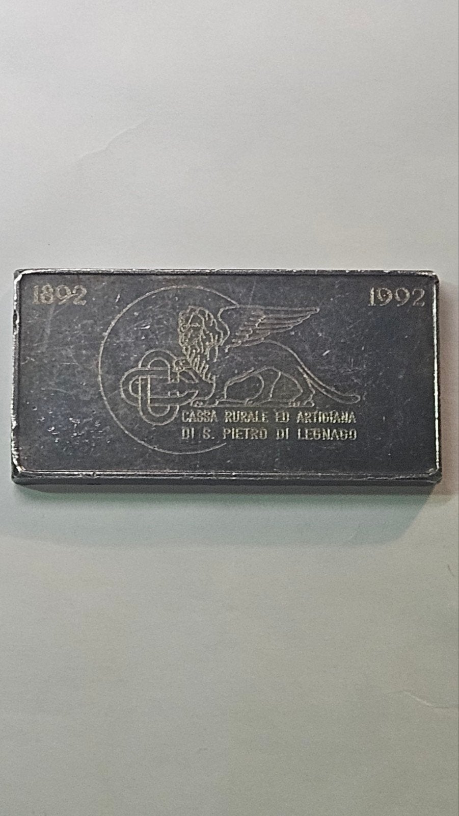 zeldzaam italitaan zilverbaartje, Postzegels en Munten, Ophalen of Verzenden, Zilver