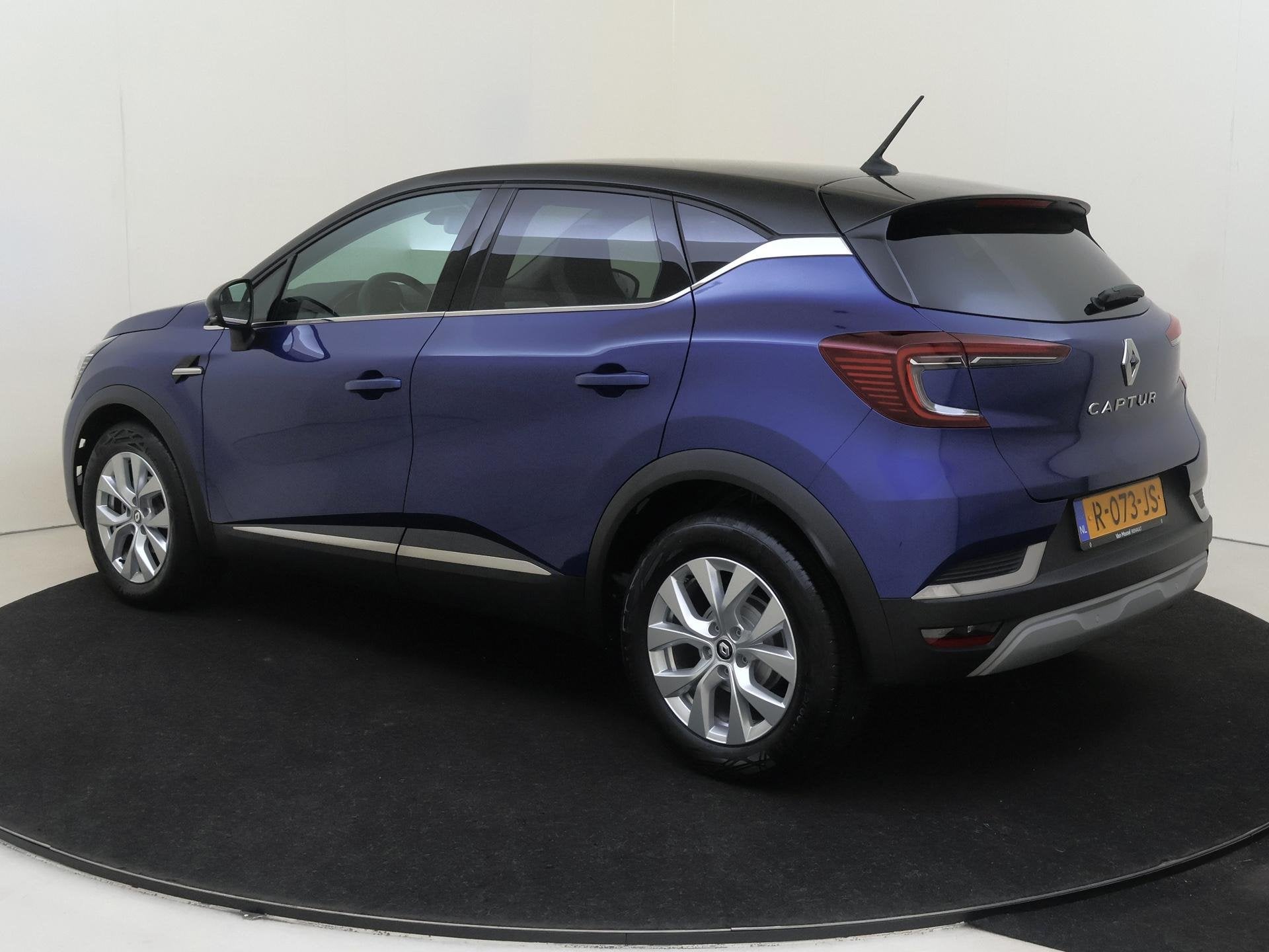 Renault Captur 1.0 TCe 90 Intens | Navigatie | Camera | Auto, Auto's, Voorwielaandrijving, Gebruikt, Euro 6, Blauw