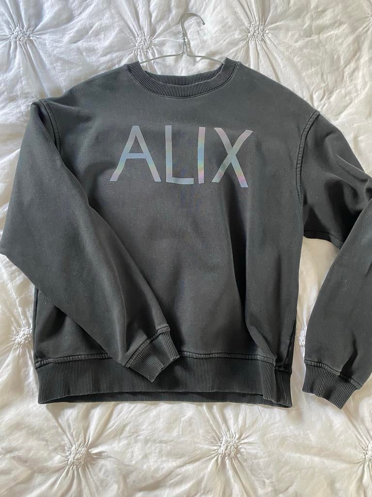 Zwarte trui van Alix the Label, Ophalen of Verzenden, Gedragen, Maat 36 (S), Zwart