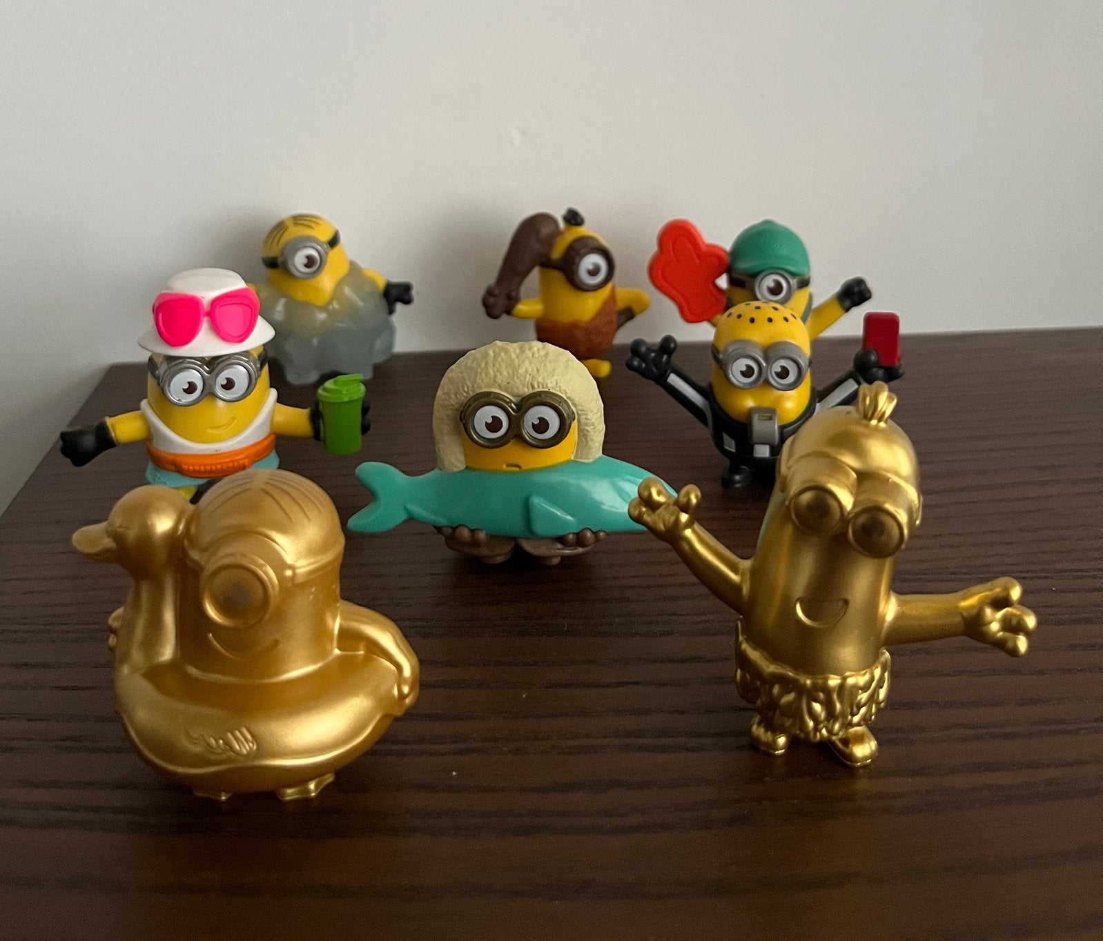 8 McDonald's Minions, Ophalen of Verzenden, Zo goed als nieuw