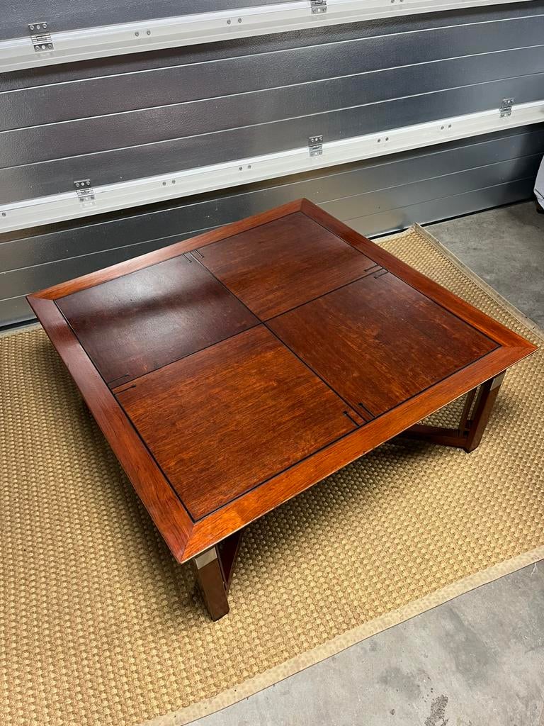 Schuitema decoforma salontafel Mason, Ophalen, Vierkant, Artdeco, Zo goed als nieuw