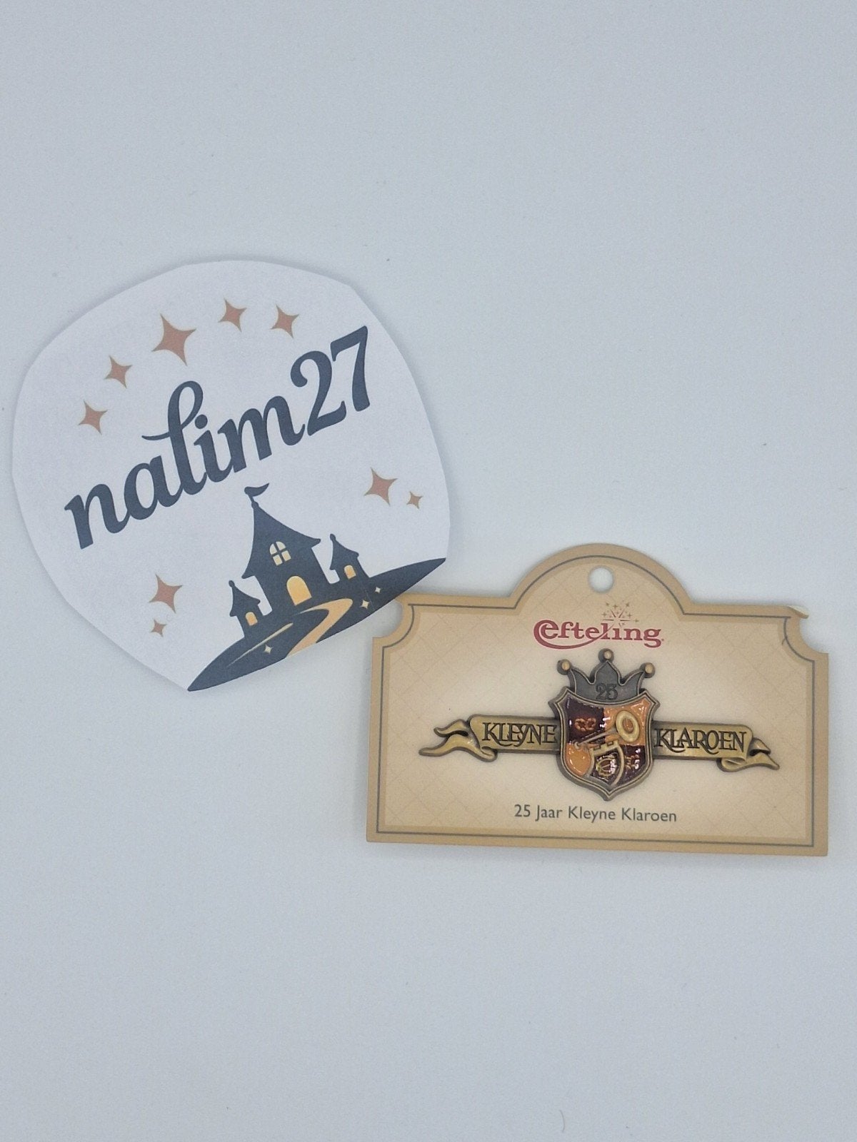 efteling pin kleyne klaroen, Ophalen of Verzenden, Button of Speldje