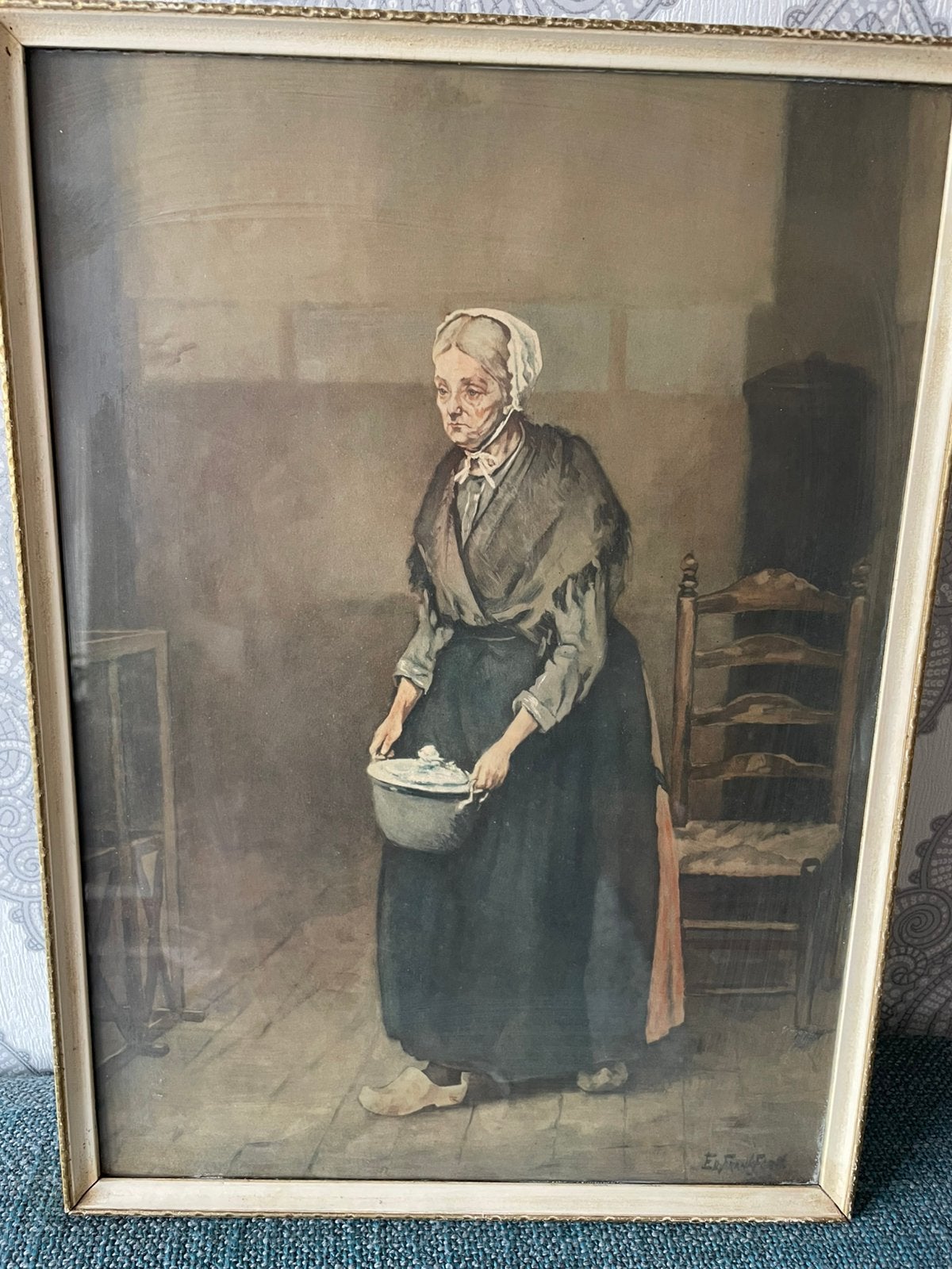 Schilderrijtje van Kniertje, Verzamelen, Ophalen of Verzenden, Voor 1940