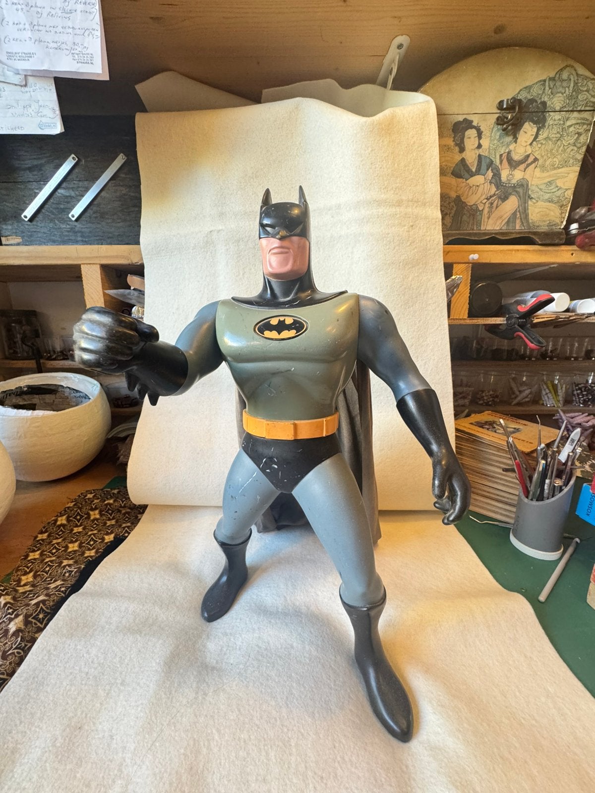 Geweldige retro Batman figuur jaren ‘90. Vintage speelgoed., Ophalen of Verzenden, Gebruikt