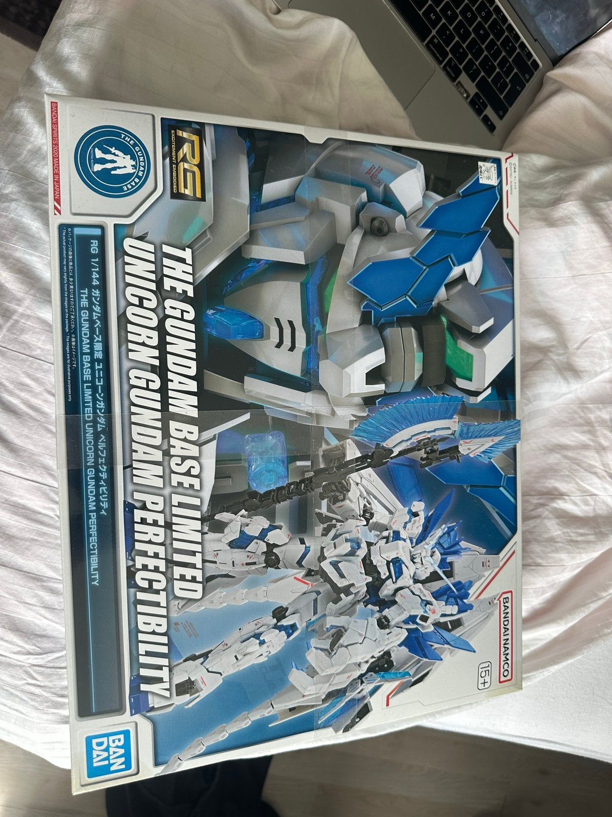 Gundam Base Limited Unicorn Perfectibility RG 1/144 Nieuw, 1:50 of kleiner, Overige typen, Nieuw, Ophalen