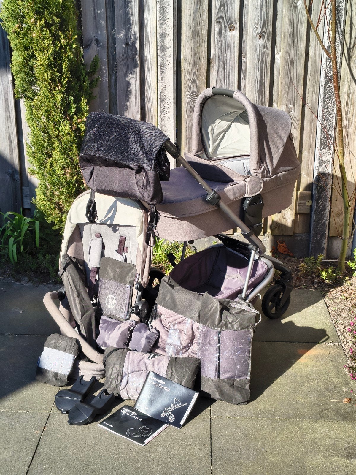 Easywalker Harvey Kinderwagen - Complete Set, Gebruikt, Combiwagen, Met autostoeltje, Ophalen