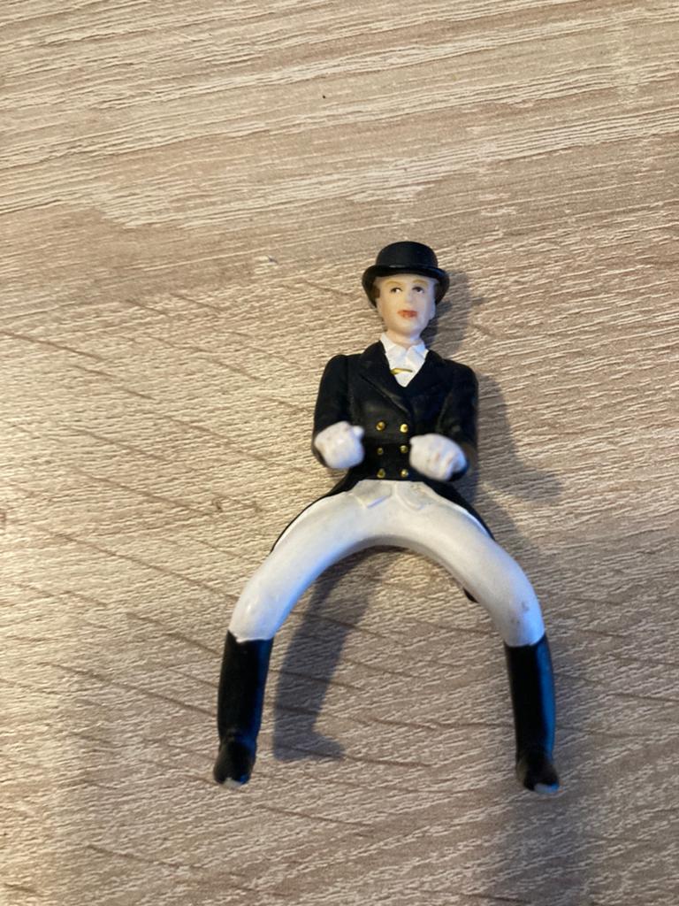 Schleich wedstrijdruiter, Ophalen of Verzenden, Zo goed als nieuw, Jongen of Meisje