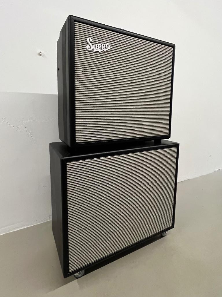 Supro Galaxy 50W + matching 1x12 cab uniek (ook los te koop), Muziek en Instrumenten, Versterkers | Bas en Gitaar, Ophalen, Zo goed als nieuw