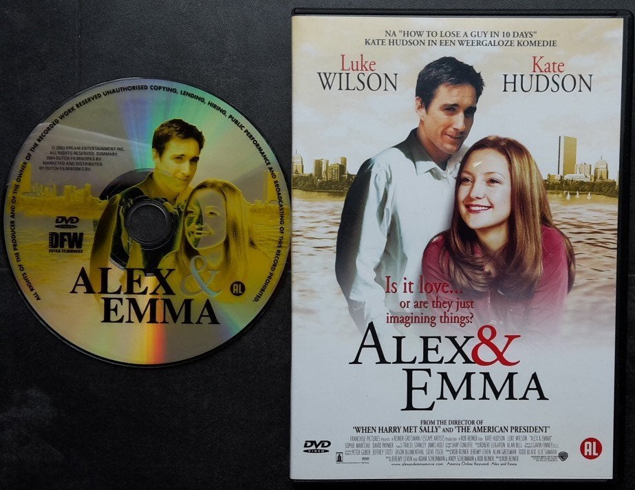 DVD - Alex & Emma - Komedie, Engels, Alle leeftijden, Nederlands, Romantische komedie