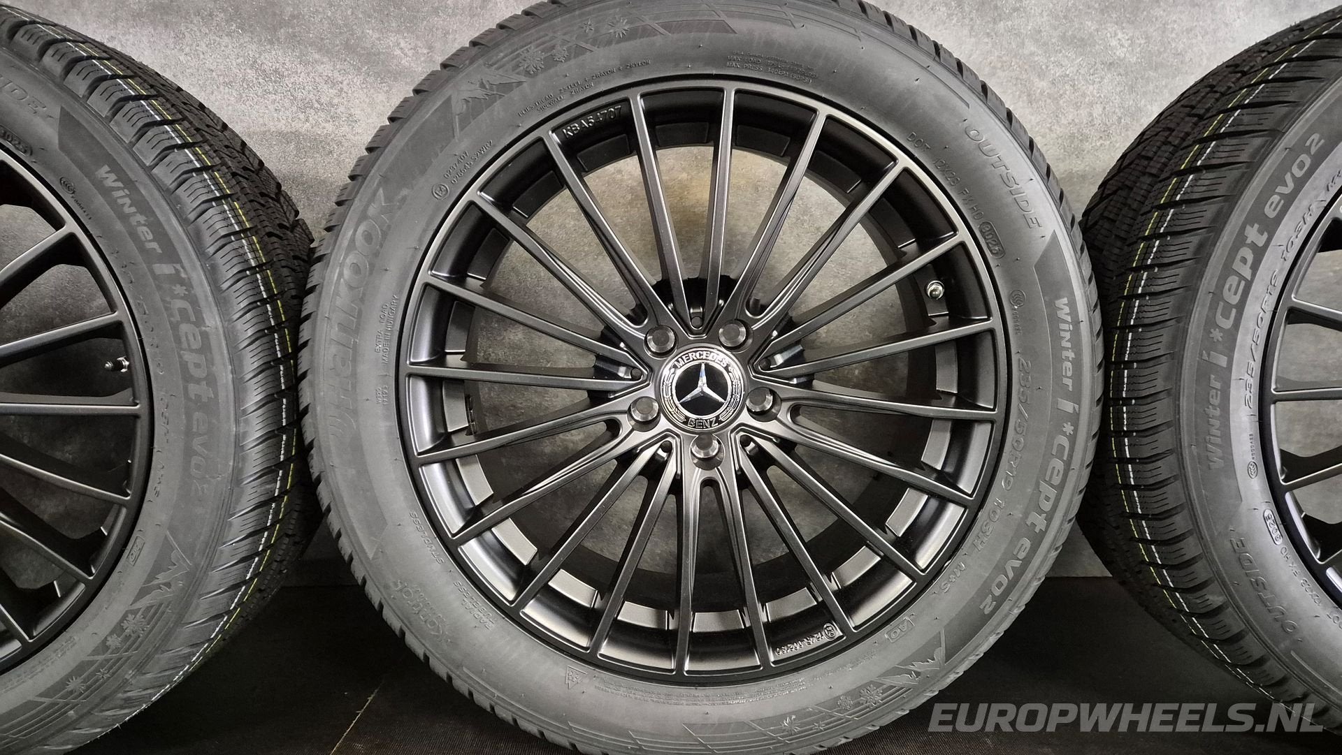 19 inch Mercedes AMG velgen GLA GLB EQA EQB winterbanden, 19 inch, Gebruikt, -, -