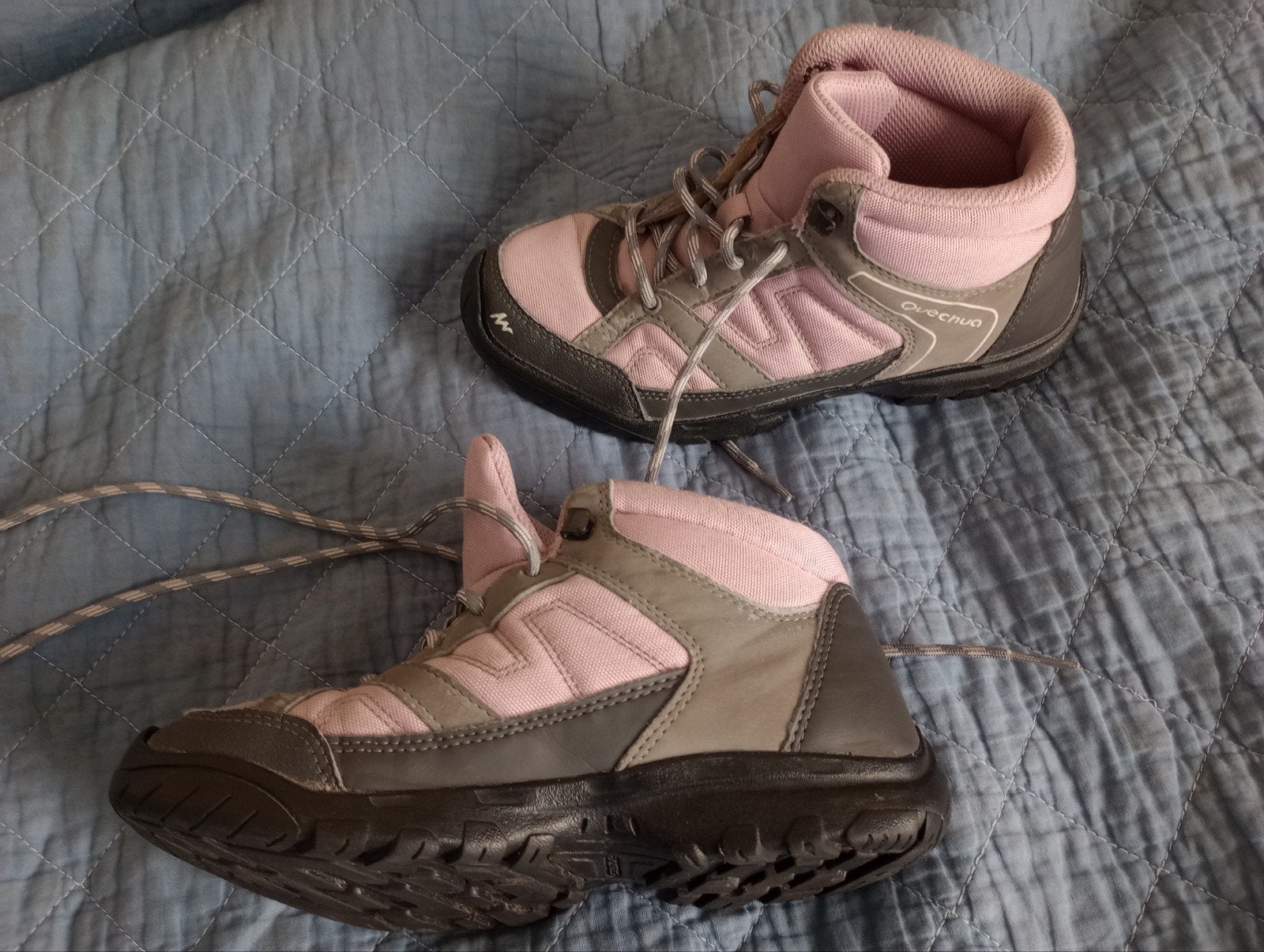 bergschoenen/ wandelschoenen Quechua maat 35, Gebruikt, Quechua, Meisje, Schoenen