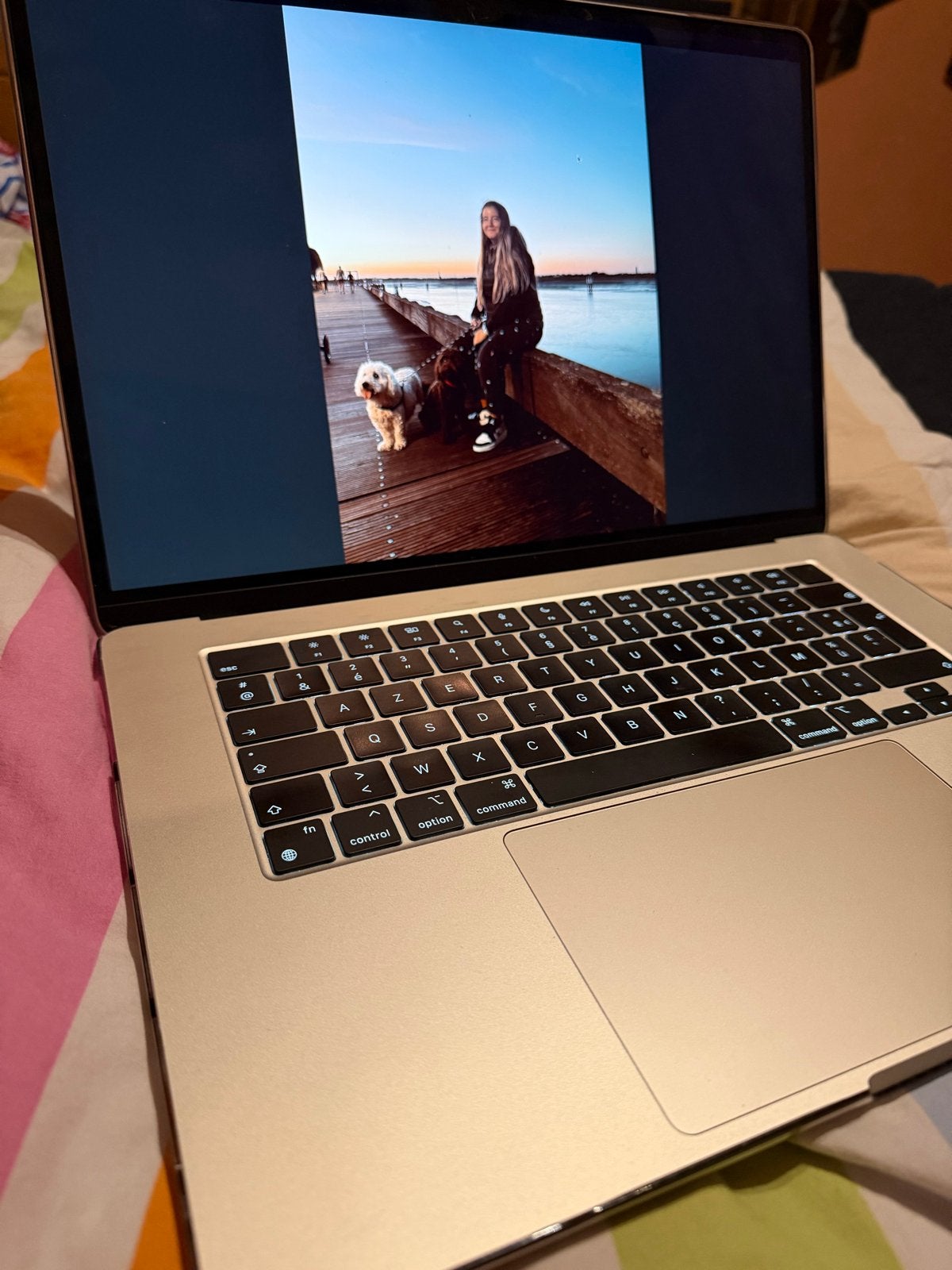 MacBook Air M2 te koop - Einde studie, Ophalen, 256 GB, 15 inch, 8 GB
