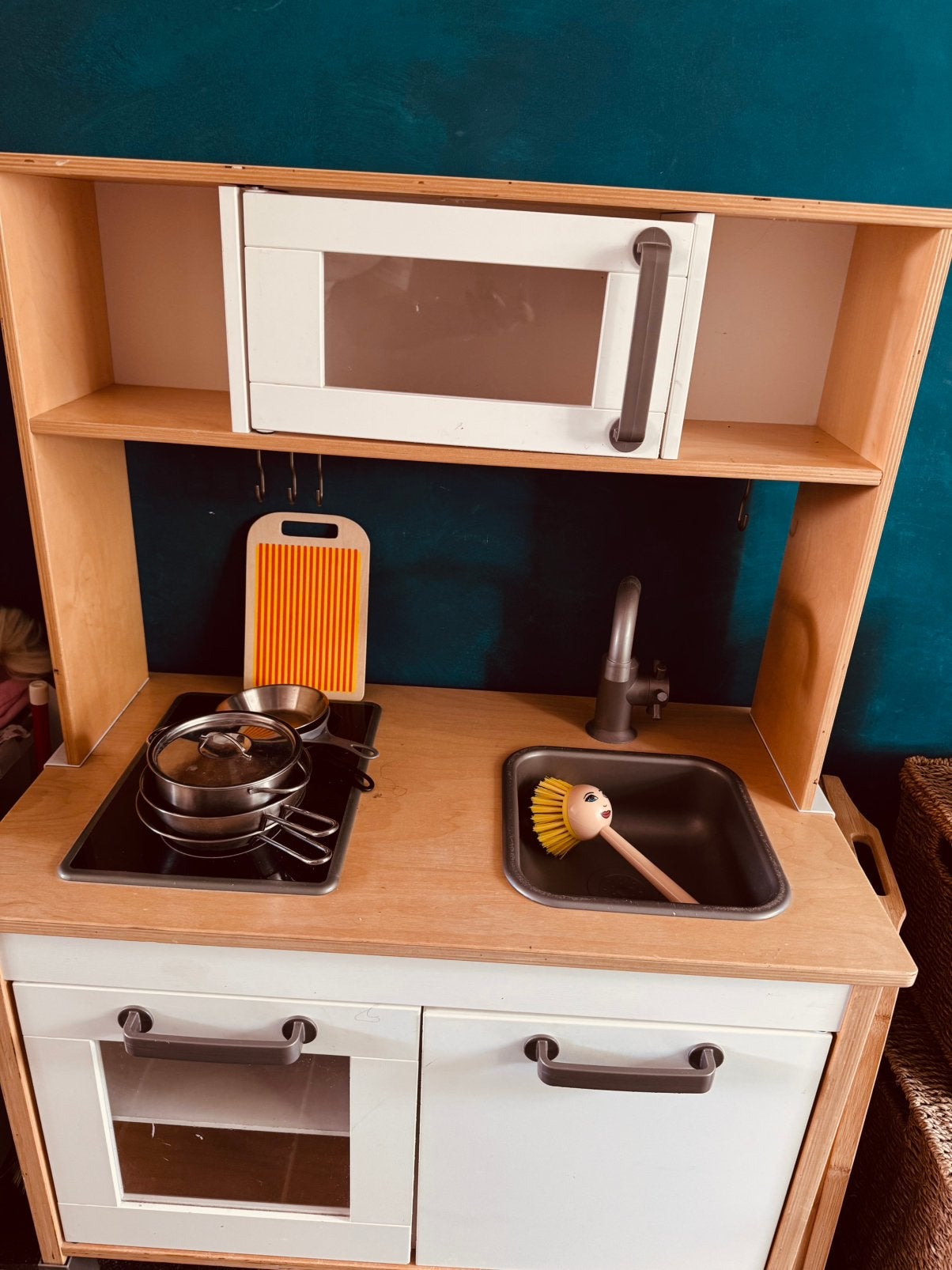 IKEA keukentje met toebehoren., Ophalen, Gebruikt