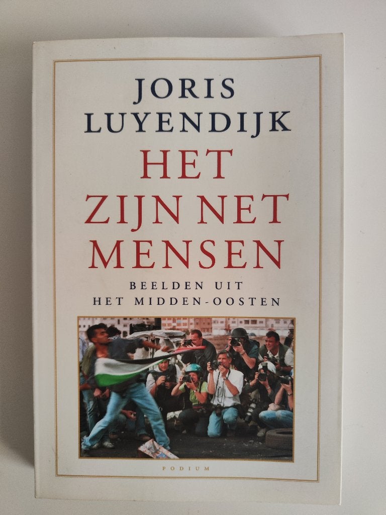 Het zijn net mensen - Joris Luyendijk, Ophalen of Verzenden, Zo goed als nieuw, Nederland, Joris Luyendijk