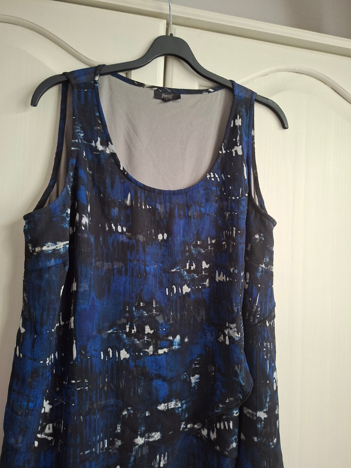 FEEST JURK MET LAGEN, Kleding | Dames, Ophalen, Zo goed als nieuw, Maat 42/44 (L), Galajurk