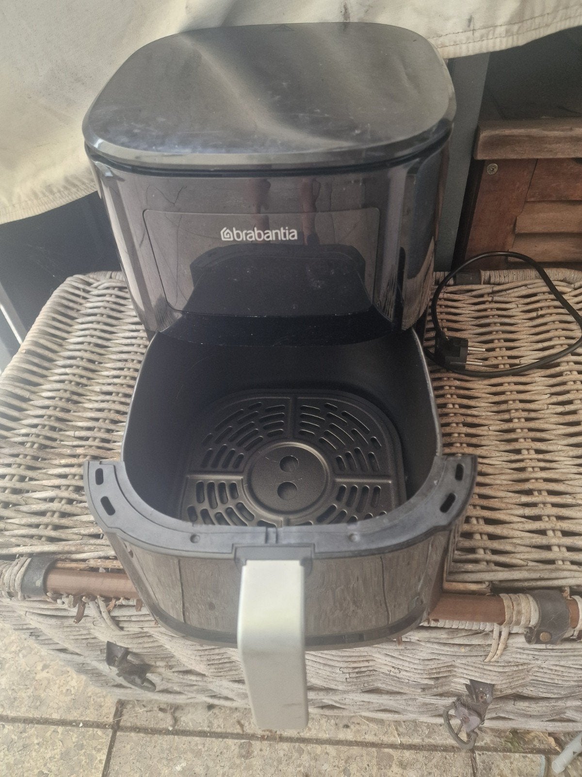 2 mooie airfryers van merk Brabantia en Philips, Ophalen of Verzenden, Zo goed als nieuw, Airfryer, Minder dan 750 gram