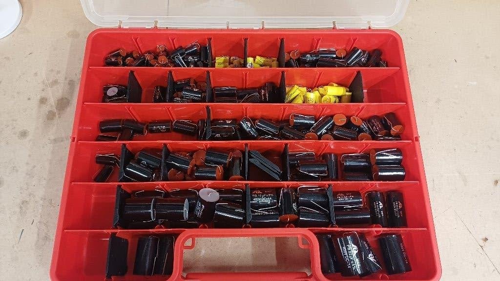Scr Mkp audio film condensators 400vdc 5% verschillende waar, Stereo speakers, Nieuw, Ophalen of Verzenden, Basreflex