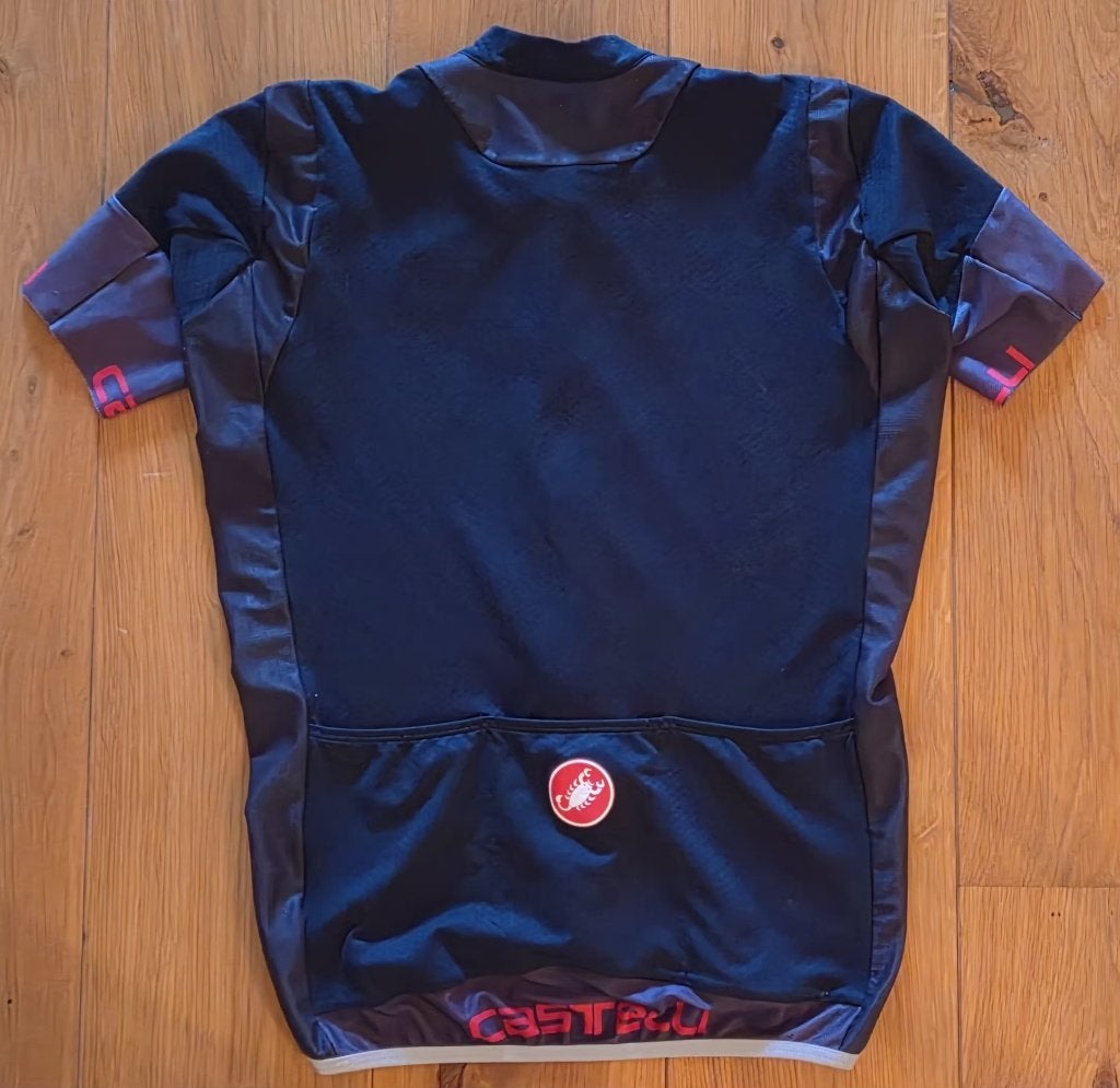 Castelli shirt Maat L goed ademend Grijs/Zwart, Fietsen en Brommers, Castelli, Verzenden, Dames, Zo goed als nieuw