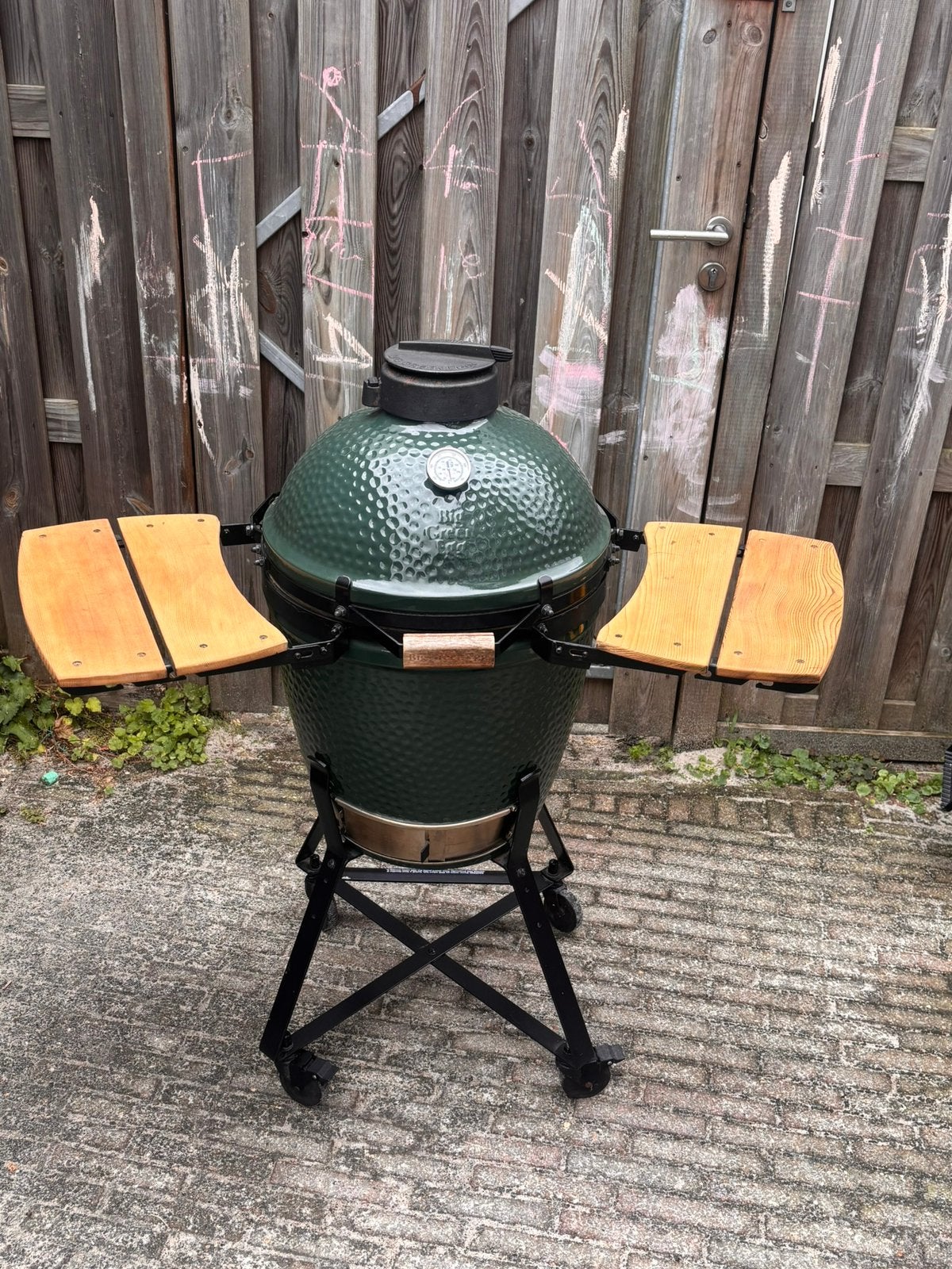 Big green egg medium, Ophalen, Zo goed als nieuw