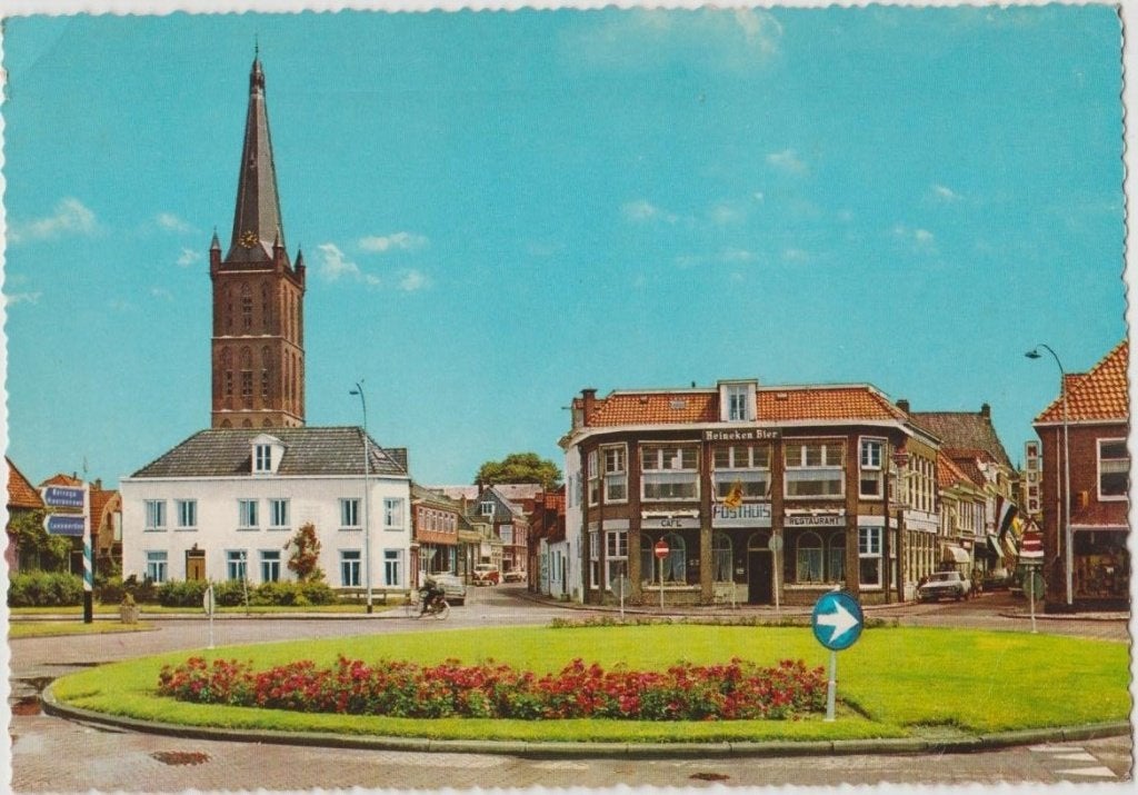 Steenwijk (Ov) Paardenmarkt 1979., Verzamelen, Ansichtkaarten | Nederland, Ophalen, 1960 tot 1980, Gelopen, Overijssel