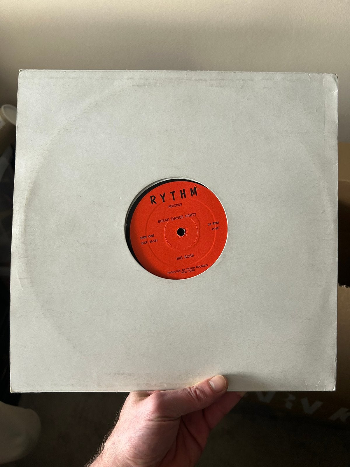Maxi single Rythm - Big Boss, Cd's en Dvd's, Vinyl | Hiphop en Rap, Ophalen of Verzenden, Gebruikt, 12 inch