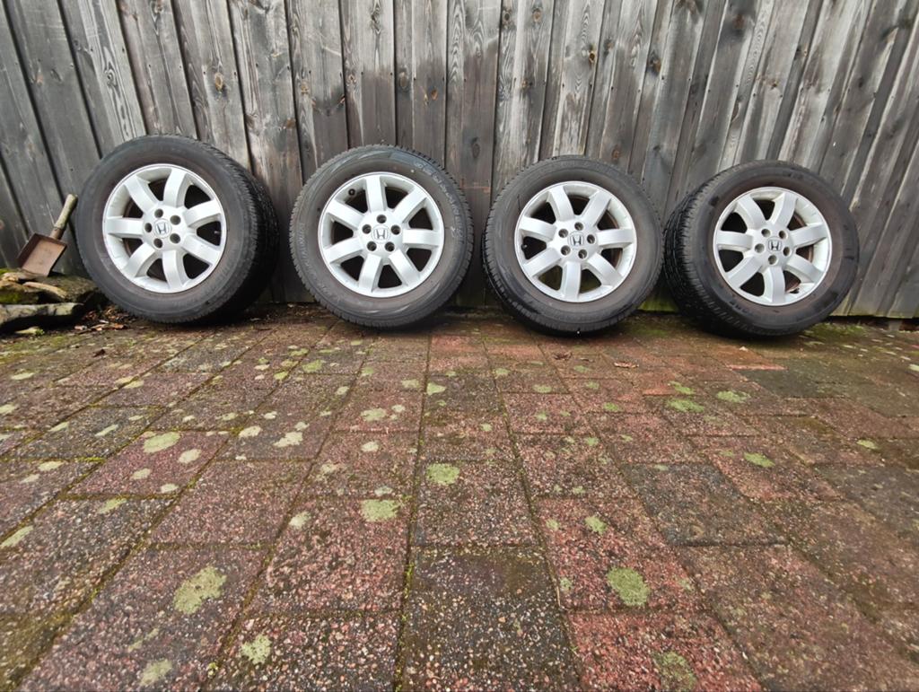 Wielen Honda CRV 2008 + NIEUWE thuisbrenger, Ophalen, Gebruikt