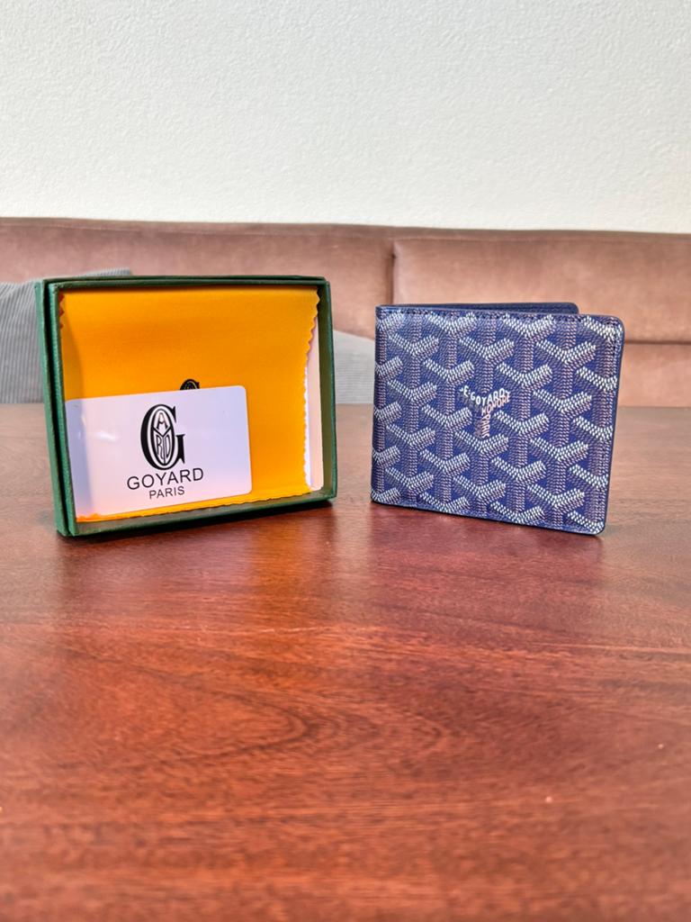 Goyard portemonnee, Overige merken, Blauw, Nieuw, Ophalen of Verzenden