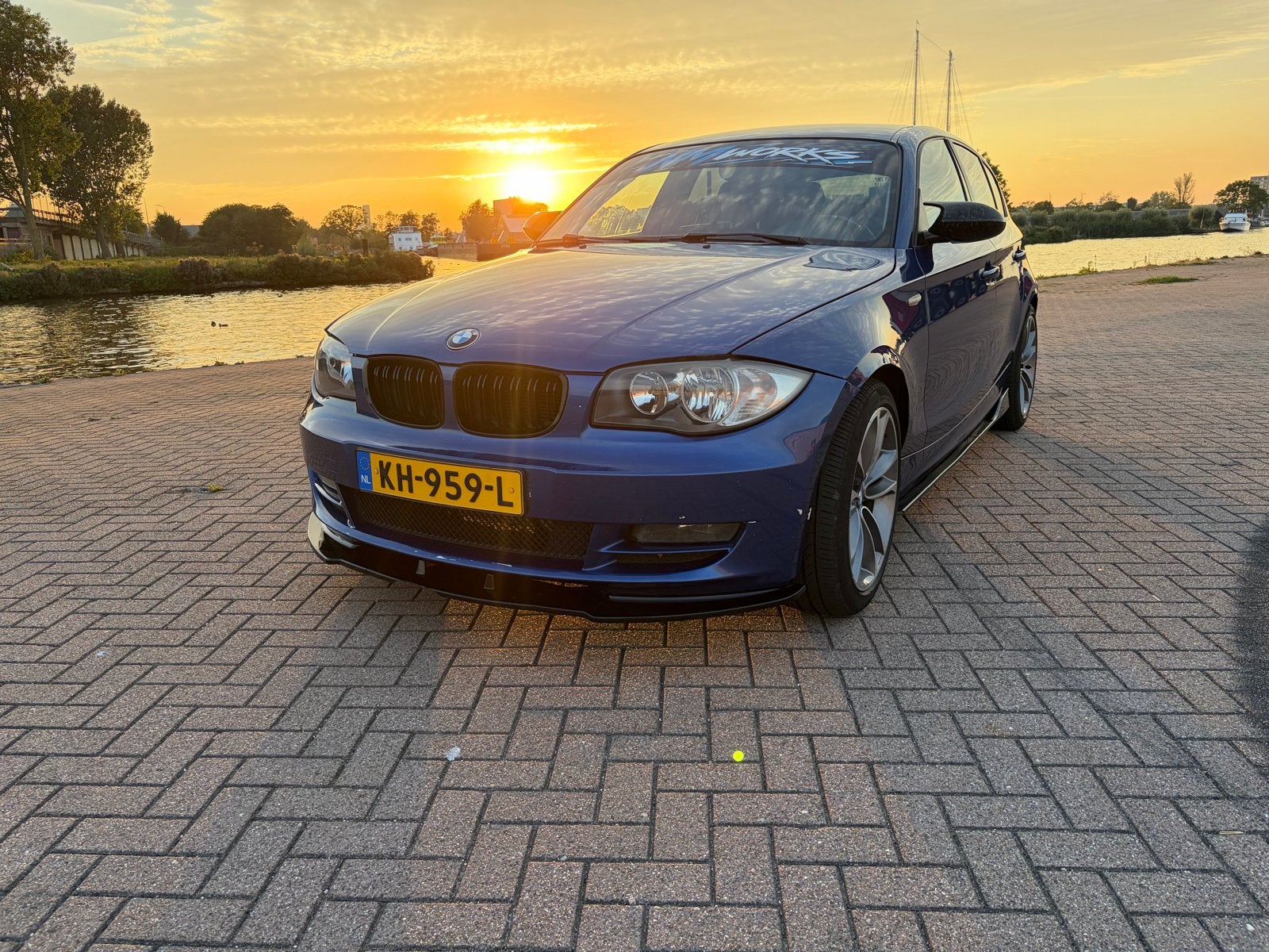BMW 1-Serie 1.6 116I 5DR 2009 Blauw, Auto's, 1-Serie, 4 cilinders, Blauw, 122 pk