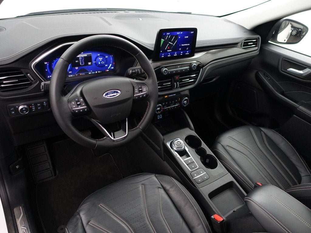 Ford Kuga 2.5 PHEV Vignale Aut- Panoramadak, Bang Olufsen De, Auto's, Ford, Gebruikt, 4 cilinders, Met garantie (alle), Wit