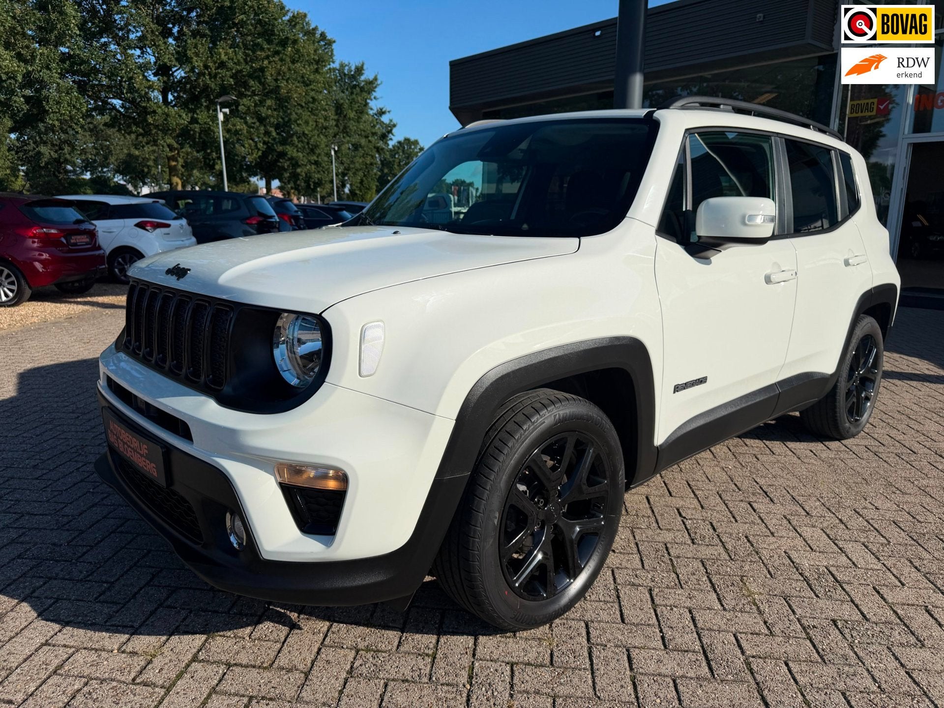 Jeep Renegade 1.0T-e Freedom, Navi, Cruise, DAB, Stoelverwar, Auto's, Voorwielaandrijving, Stof, Wit, Bedrijf